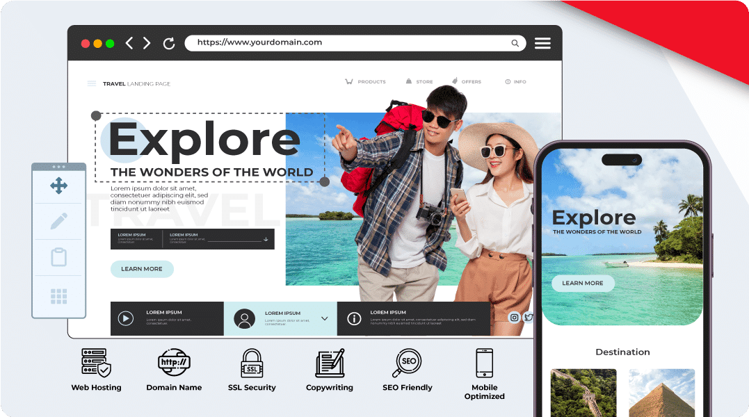 website design