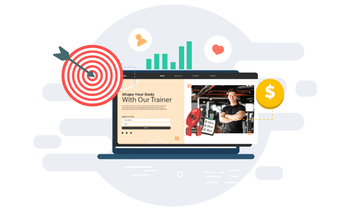 Landing page
