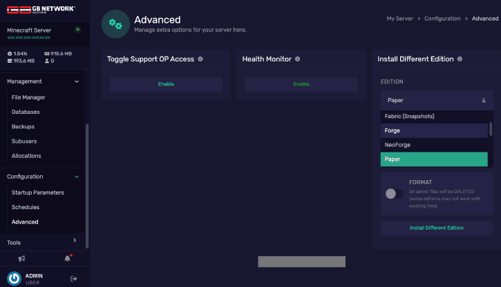 Minecraft Advanced