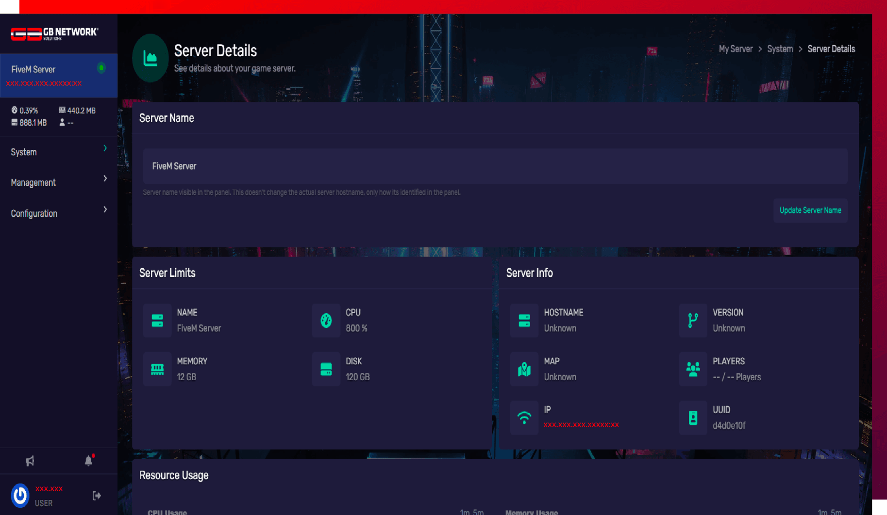 fiveM server