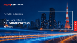 Connected to NTT Global IP Network